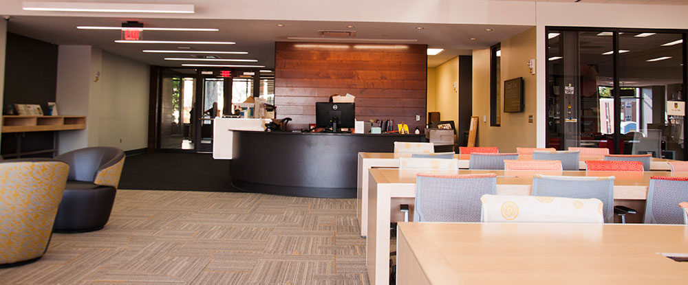 Gangwish Library Circulation Desk