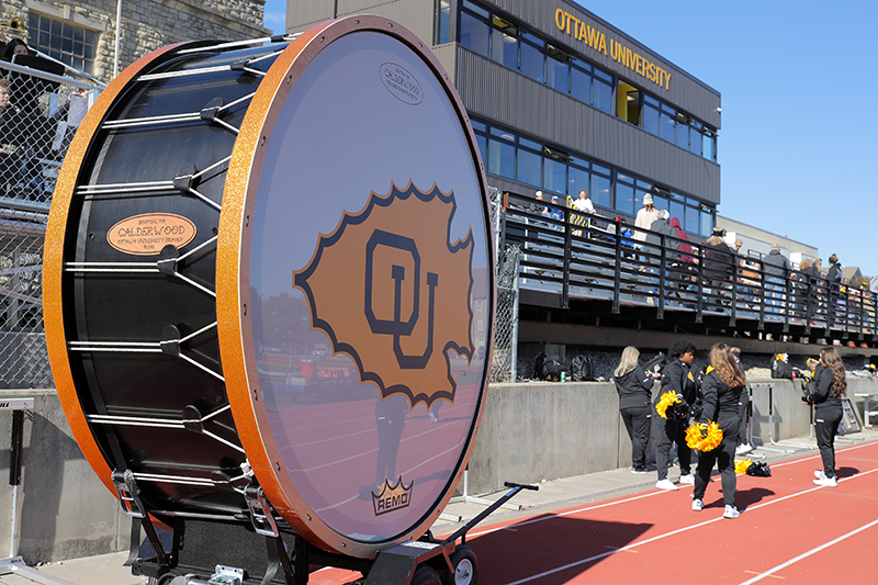 AdventHealth Field at Ottawa University Drum