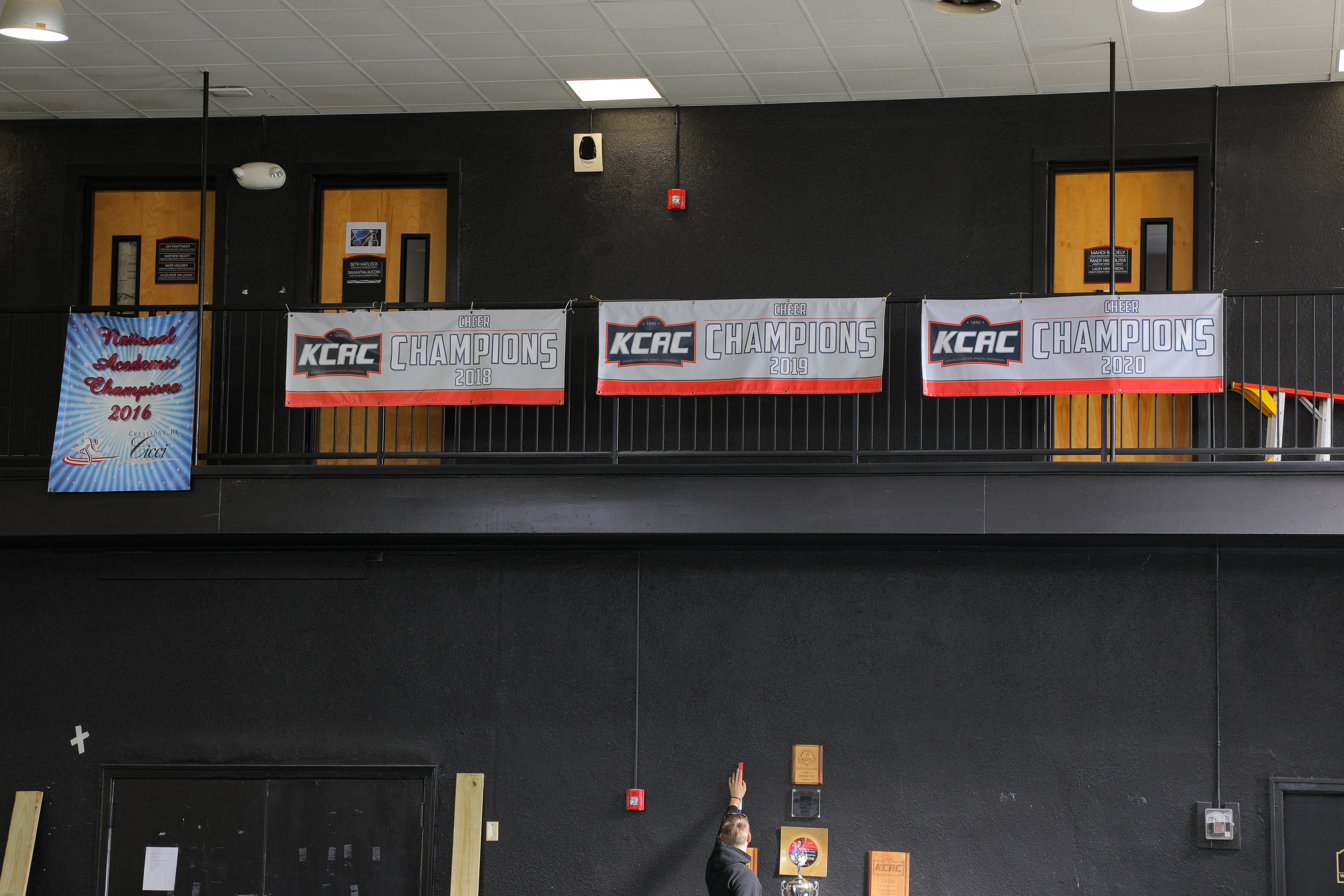 Cheer and Dance Practice area