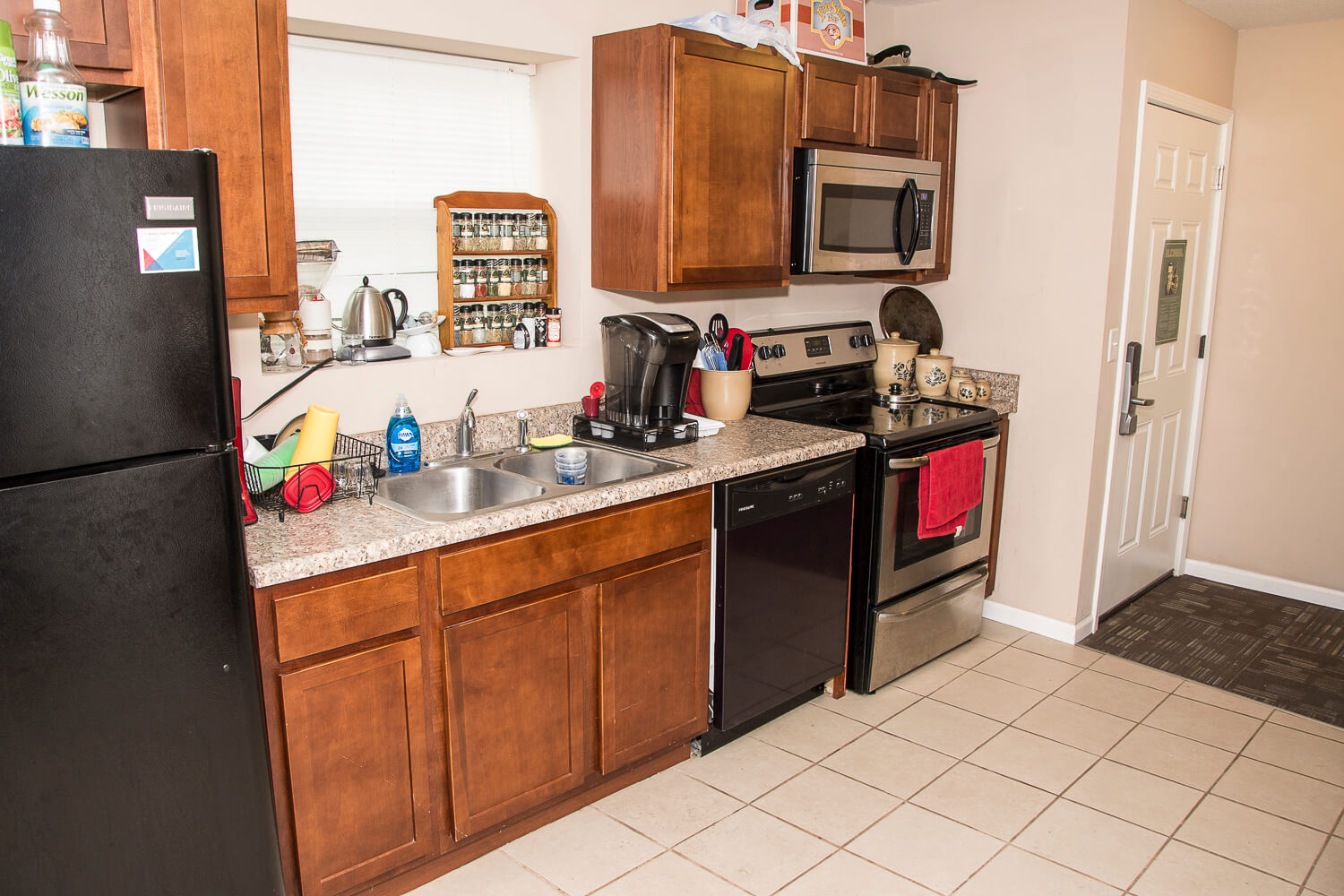 University Apartments - Kitchen