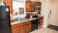 University Apartments - Kitchen