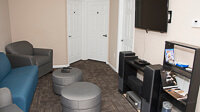 University Apartments - Living Room