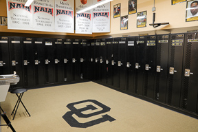 Men's Basketball Locker Room